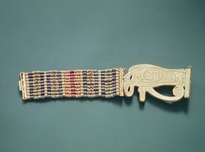 Flexibles Perlenarmband, aus dem Grab von Tutanchamun, Neues Reich