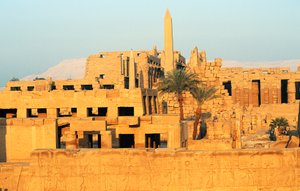 Großer Tempel des Amun, östlicher Sektor, Karnak-Tempelkomplex, Luxor, Theben (Unesco-Welterbeliste) von Egyptian 18th Dynasty