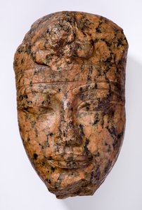 Kopf von König Amenhotep III, ca. 1390-1352 v. Chr. von Egyptian 18th Dynasty