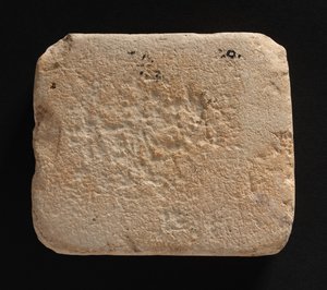 Kalksteinform für das Gießen von Metallschmuck, Neues Reich von Egyptian 18th Dynasty