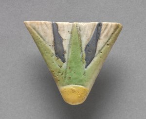 Lotusblüten-Halskettenabschluss, ca. 1391-1337 v. Chr. von Egyptian 18th Dynasty