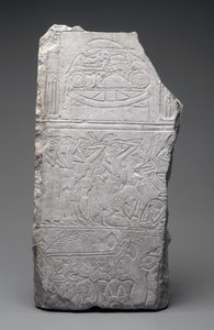 Relief von Trauernden und Begräbnismahlzeiten, Neues Reich, ca. 1340 v. Chr.