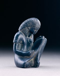 Sitzender Schreiber, Neues Reich, 1391-1353 v. Chr.