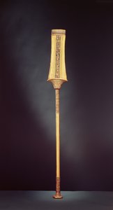 Das königliche Zepter, aus dem Grab von Tutanchamun (ca. 1370-1353 v. Chr.) Neues Reich