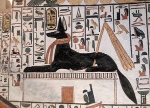 Anubis Grab Nefertari von Egyptian 19th Dynasty