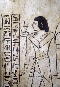 Bild des Totenbuchs, Grab von Nakhtmin, Abusir, Ägypten, ägyptische Zivilisation, Neues Reich, Dynastie XIX