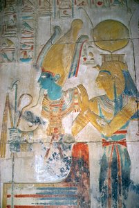 Relief von Osiris und Isis, Neues Reich
