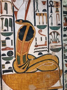 Grab von Nefertari / Ägyptische Göttin Wadjet