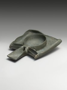 Libationsschale mit Ka-Armen, die ein Ankh-Zeichen präsentieren von Egyptian 1st Dynasty
