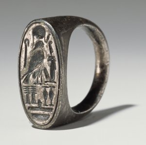 Ring von Ramses IV (1153-1147 v. Chr.) Neues Reich