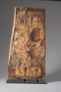 Sarkophag-Panel, Dritte Zwischenzeit (bemaltes Holz)
