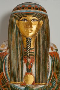 Grabbeigaben. Sarg des Hohepriesters von Karnak, Nekht-ef-Mut, 924-889 v. Chr.