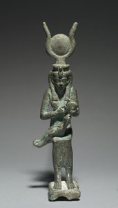 Statuette von Isis und Horus, 664-30 v. Chr.