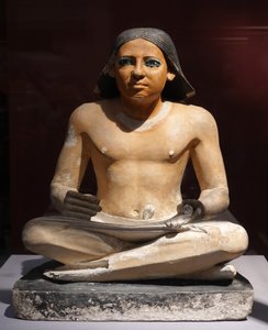 Kauernder Schreiber, 5. Dynastie