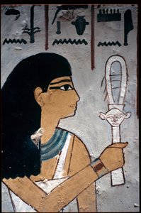 Altes Ägypten, Wandmalerei, Grab des Sennufer, Grab der Adligen, Theben