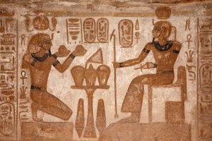Der große Tempel von Abu Simbel