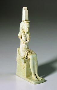 Amulett von Isis und Horus, 305-30 v. Chr. von Egyptian Ptolemaic Period