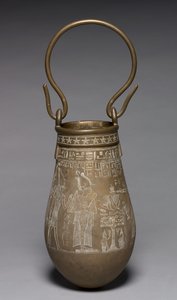 Dekorierte Situla, 305-30 v. Chr. von Egyptian Ptolemaic Period