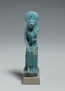 Sitzende Figur der Sachmet, 305-30 v. Chr.