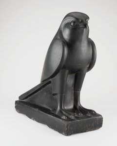 Statue des Gottes Horus als Falke, Ptolemäische Zeit