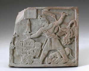 Prinz Arikankharer erschlägt seine Feinde, Meroe
