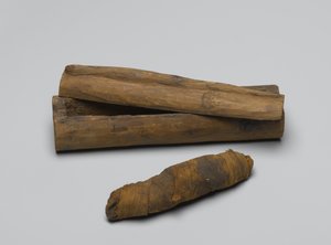 Kleiner Sarg einer Schlange, mit Mumie, 664 v. Chr.-322 v. Chr.