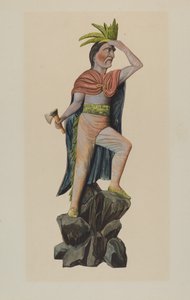 Indianer im Zigarrengeschäft von Einar Heiberg