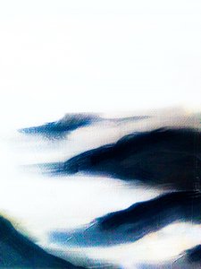 Abstrakte Blaue Wellen