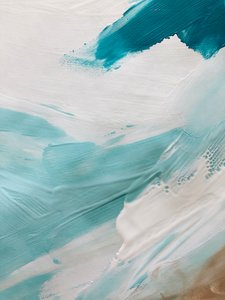Abstrakter Ozeanfluss von Ejaaz Haniff