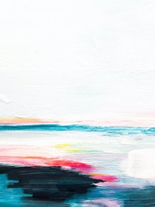 Abstrakter Ozeanhorizont