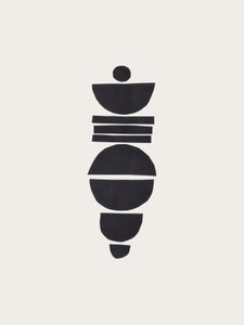Minimalistische abstrakte Formen von Ejaaz Haniff