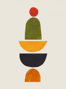 Moderne geometrische Balance