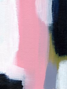 Moderne Rosa Farbblöcke
