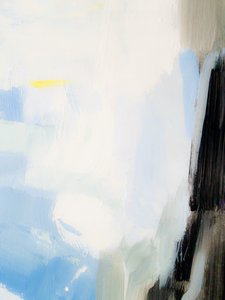 Sanfte Blaue Striche