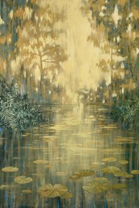 Goldener Waldteich