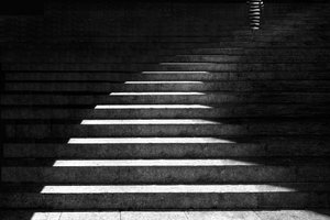 Licht und Schatten Treppen