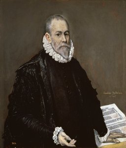 Porträt eines Arztes (El Greco) von El Greco