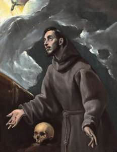 Der heilige Franziskus empfängt die Stigmata