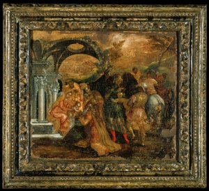Die Anbetung der Heiligen Drei Könige von El Greco