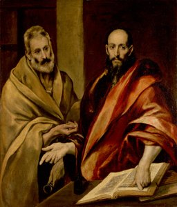 Die Apostel Petrus und Paulus von El Greco