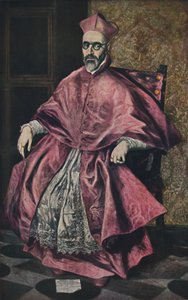 Don Fernando Nino De Guevara, Porträt von Kardinal Nino de Guevara, 1598
