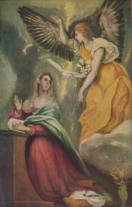 Mariae Verkündigung von El Greco