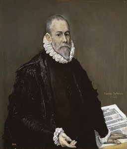Porträt eines Arztes, 1582-1585 von El Greco
