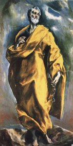 Der heilige Petrus von El Greco