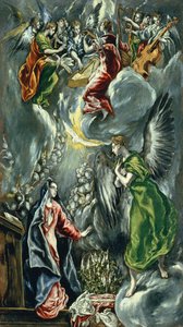 Verkündigung von El Greco