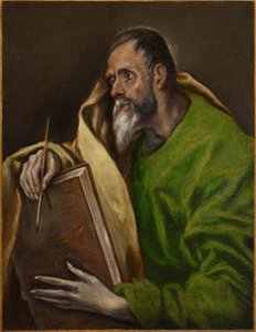 Der heilige Lukas von El Greco