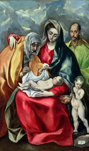 Die Heilige Familie mit St. Elisabeth, 1580-85