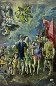 Das Martyrium des heiligen Mauritius, 1580-83 (Detail)