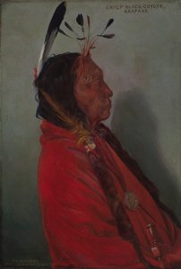 Häuptling Schwarzer Kojote von Elbridge Ayer Burbank