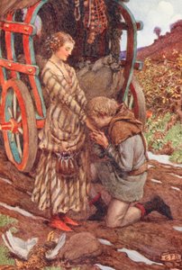 Illustration für The Gathering of Brother Hilarius von Michael Fairless